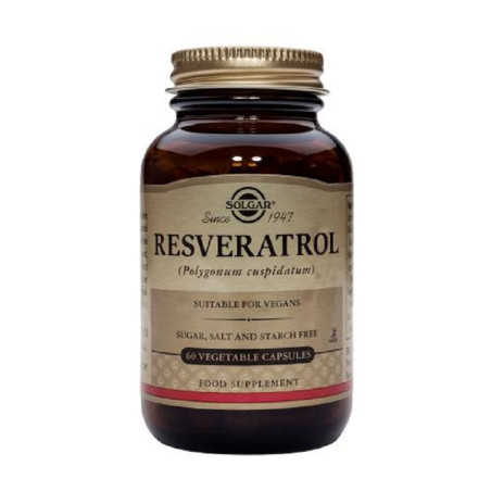 RESVERATROL 60 CAPSULAS VEGETALES SOLGAR