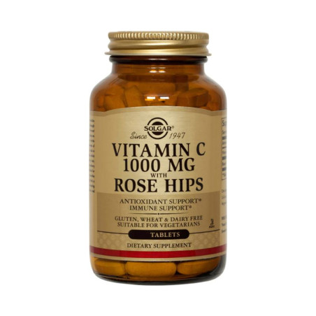 ROSE HIPS C 1.000 MG 250 CAPSULAS SOLGAR