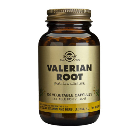 VALERIANA RAIZ 100 CAPSULAS VEGETALES SOLGAR