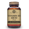 VITAMINA D 400UI 100 CAPSULAS SOLGAR