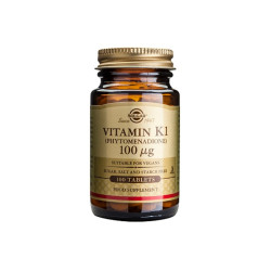 VITAMINA K1 (FITONADIONA) 100 MCG 100 CAPSULAS SOLGAR