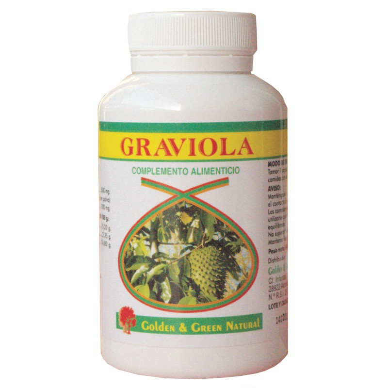 GRAVIOLA 90 CAPSULAS GOLDEN GREEN