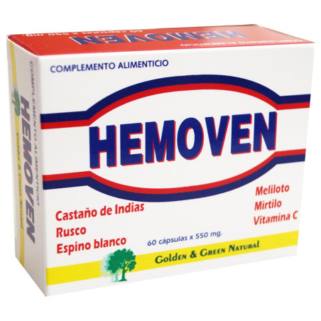 HEMOVEN 60 CAPSULAS GOLDEN GREEN