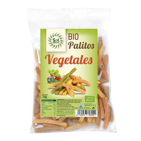 PALITOS VEGETALES BIO 70Gr. SOL NATURAL