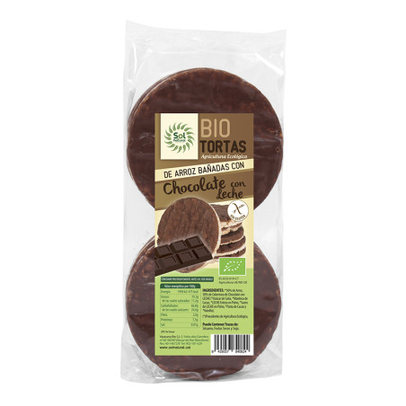 CHOCOLATE CON LECHE BIO 100Gr. SOL NATURAL