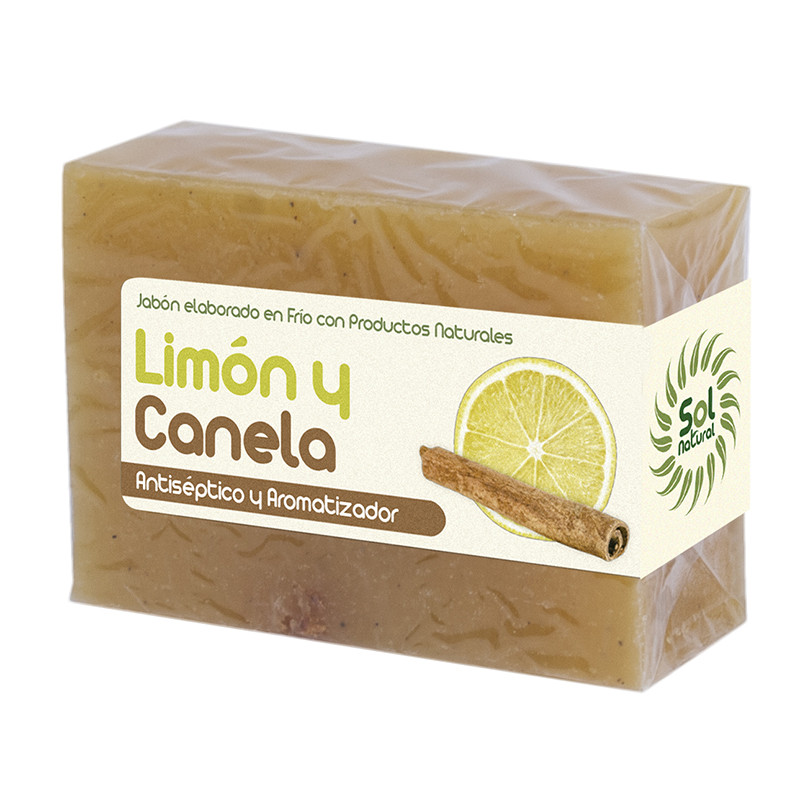 JABON DE LIMON Y CANELA 100Gr. SOL NATURAL