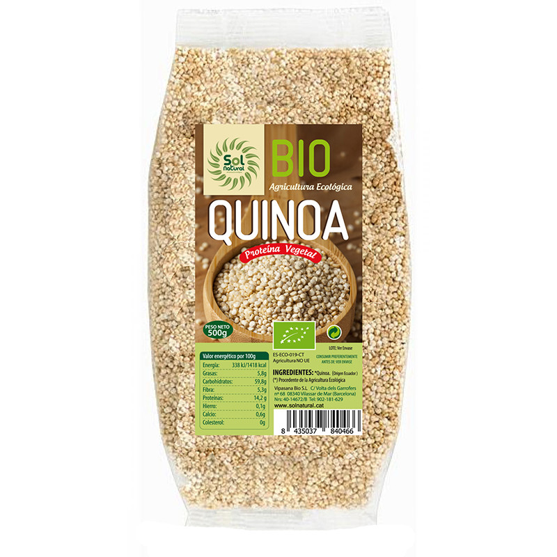 QUINOA BIO 500Gr. SOL NATURAL