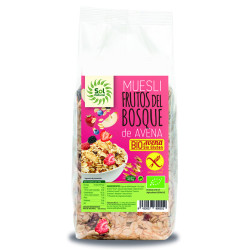 MUESLI DE AVENA CON FRUTOS DEL BOSQUE BIO S/G 425Gr. SOL NATURAL