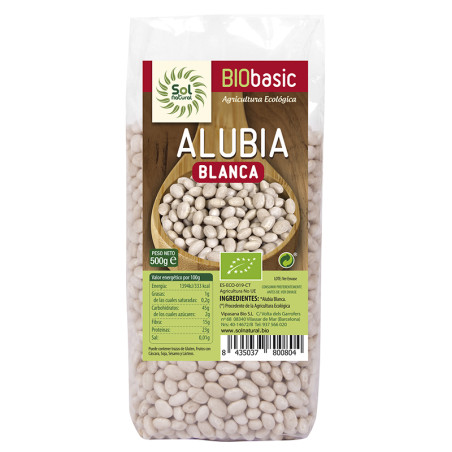 ALUBIAS BLANCAS BIO 500Gr. SOL NATURAL