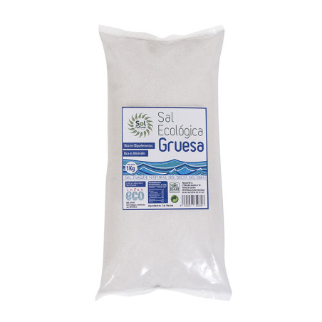 SAL GRUESA ECO DELTA DEL EBRO 1kg. SOL NATURAL