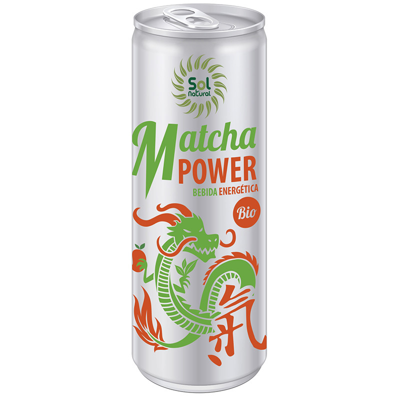 BEBIDA ENERGETICA MATCHA POWER BIO 250Ml. SOL NATURAL