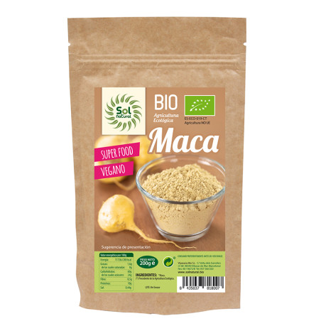 MACA BIO 200Gr. SOL NATURAL