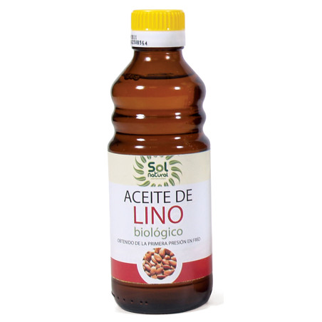 ACEITE DE LINO BIO 250Ml. SOL NATURAL