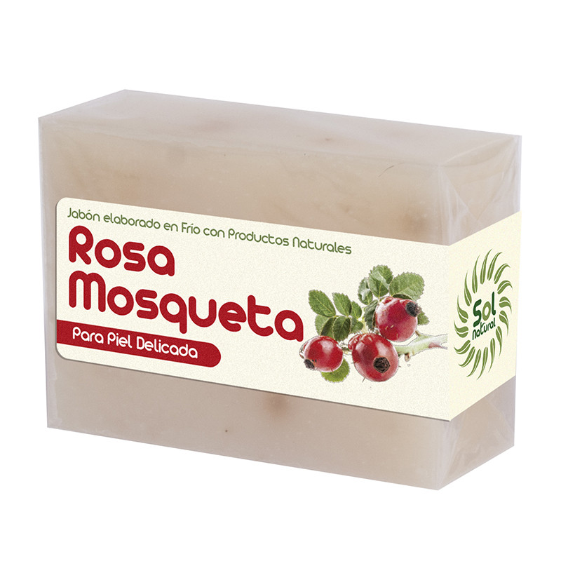 JABON DE ROSA MOSQUETA 100Gr. SOL NATURAL