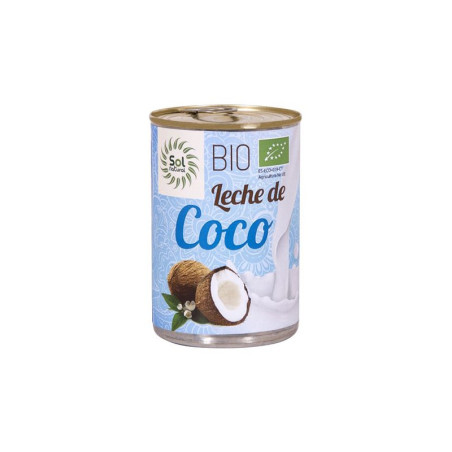 LECHE DE COCO BIO 400Ml. SOL NATURAL