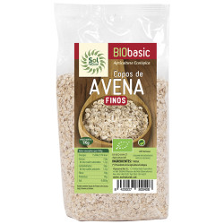 COPOS DE AVENA FINOS BIO 1Kg. SOL NATURAL