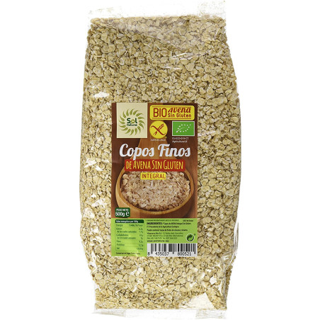 COPOS AVENA FINOS S/GLUTEN 1KG BIO SOL NATURAL