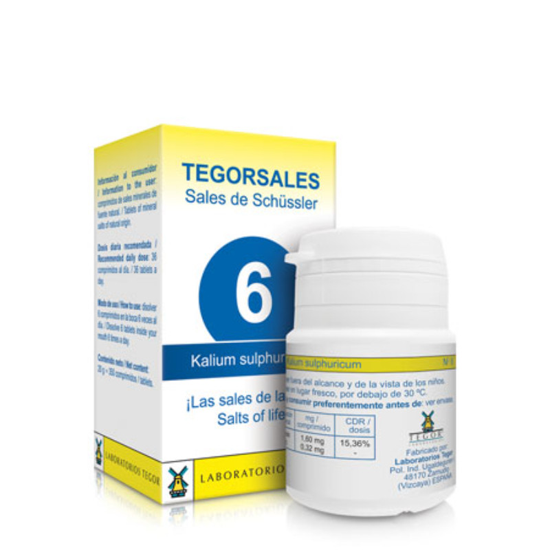 TEGORSAL Nº6 (20GR.) CAPSULAS TEGOR