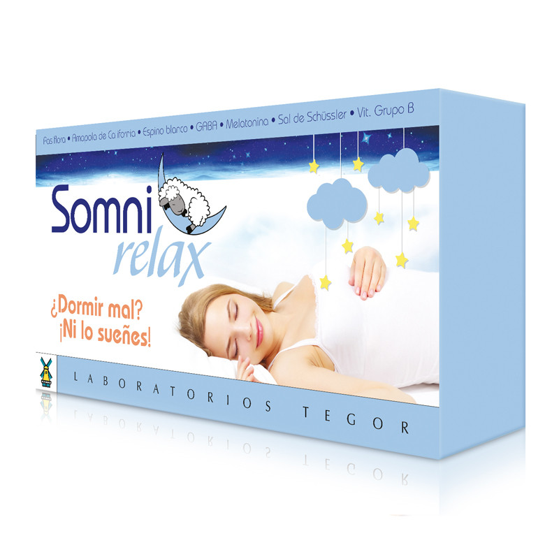 SOMNIRELAX 40 CAPSULAS TEGOR