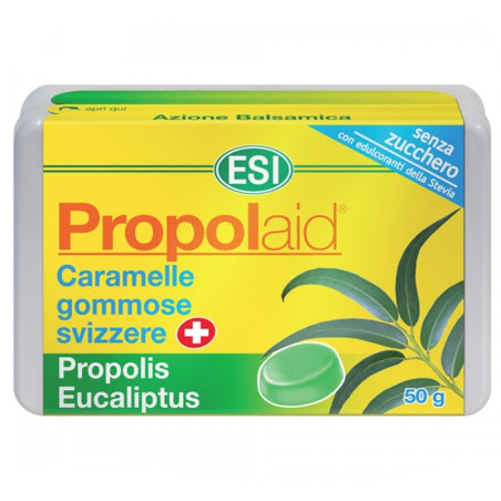 PROPOLAID PASTILLA BLANDA SUIZA EUCALIPTO 50Gr. ESI