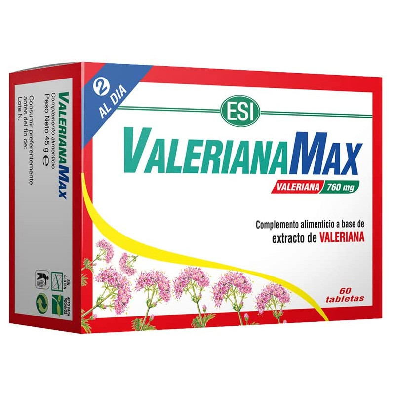 VALERIANAMAX 60 TABLETAS ESI