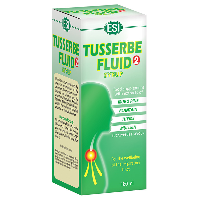 TUSSERBE 2 FLUID 180Ml. ESI