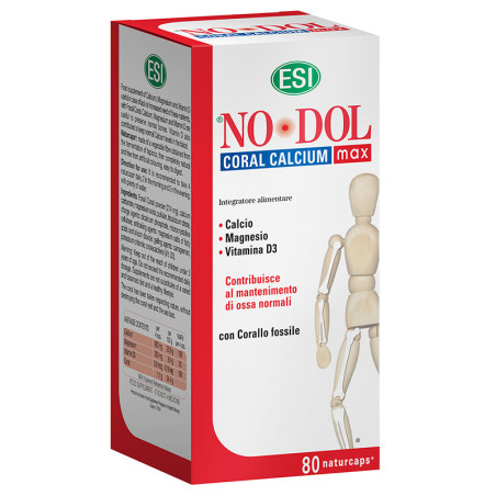 NODOL CORAL CALCIUM MAX 80 CAPSULAS ESI