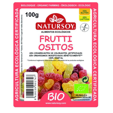 FRUTTI OSITOS 100Gr. NATURSOY