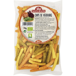 CHIPS DE VERDURAS 70Gr. NATURSOY