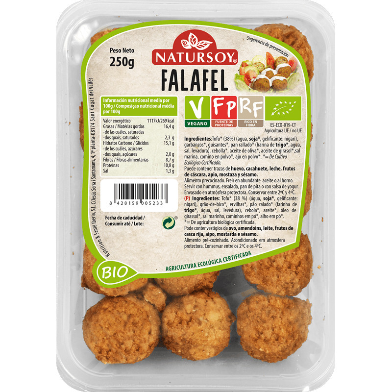 FALAFEL 250Gr. NATURSOY