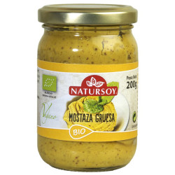 MOSTAZA GRUESA 200Gr. NATURSOY