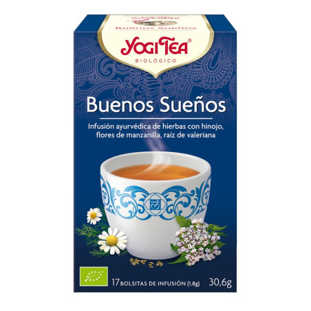 YOGI TEA BUENOS SUEÑOS 17 FILTROS