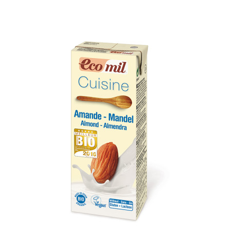 ECOMIL CUISINE ALMENDRAS 200Ml. NUTRIOPS