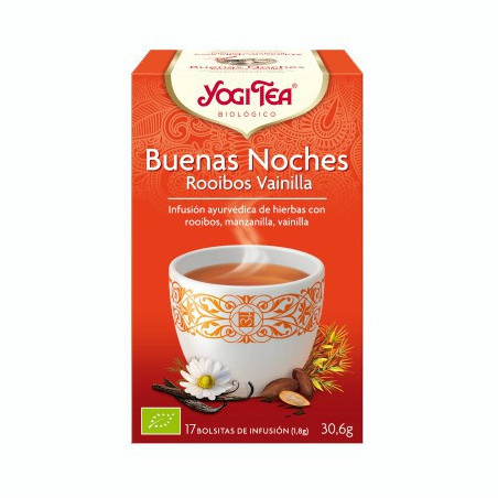 YOGI TEA BUENOS SUEÑOS ROOIBOS 17 FILTROS