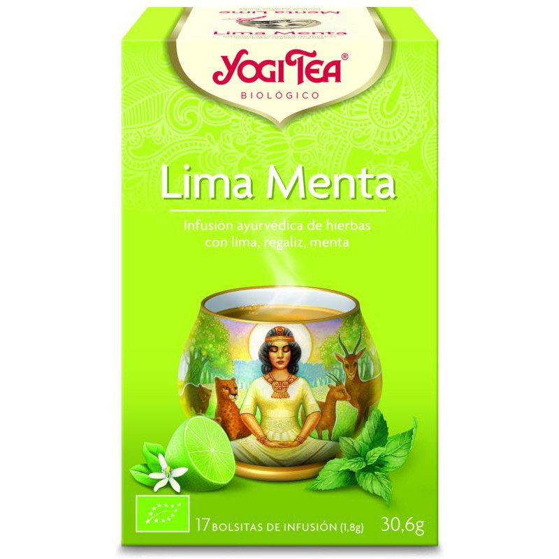 YOGI TEA MENTA Y LIMA 17 FILTROS