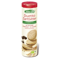 GALLETAS DUETTO RELLENAS DE CHOCOLATE NEGRO 330Gr. ALLOS