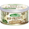 PATE VEGETAL CON CHAMPIÑONES BIO 125Gr. ALLOS