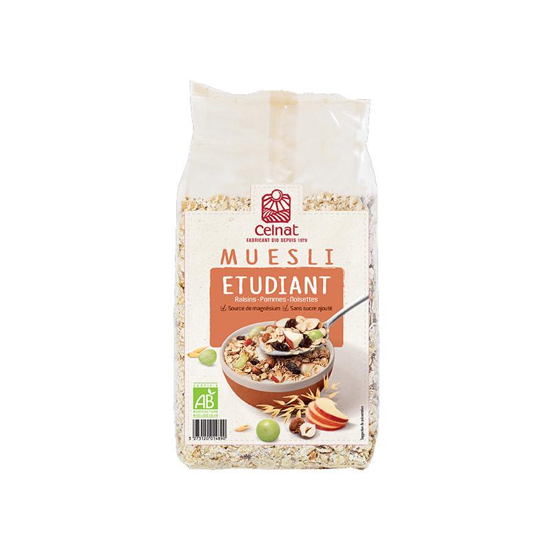 MUESLI ESTUDIANTE S/A 500Gr. CELNAT