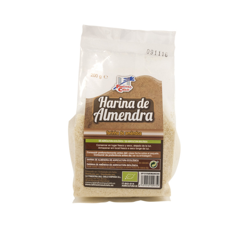 HARINA DE ALMENDRA BIO 200Gr. FINESTRA