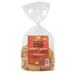 MINI CRACKERS CON ESPELTA Y QUINOA 250Gr FINESTRA