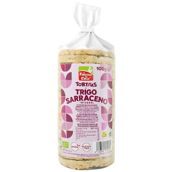 TORTITAS DE TRIGO SARRACENO CON SAL SIN GLUTEN BIO 100G FINESTRA