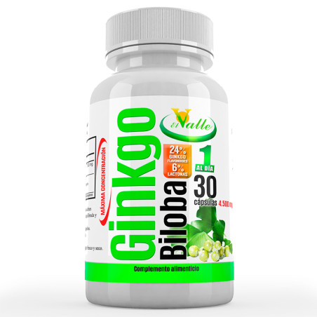 GINKGO BILOBA 30 CAPSULAS EL VALLE