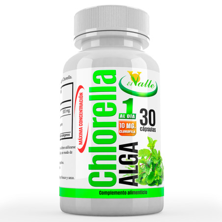 ALGA CHLORELLA 30 CAPSULAS EL VALLE