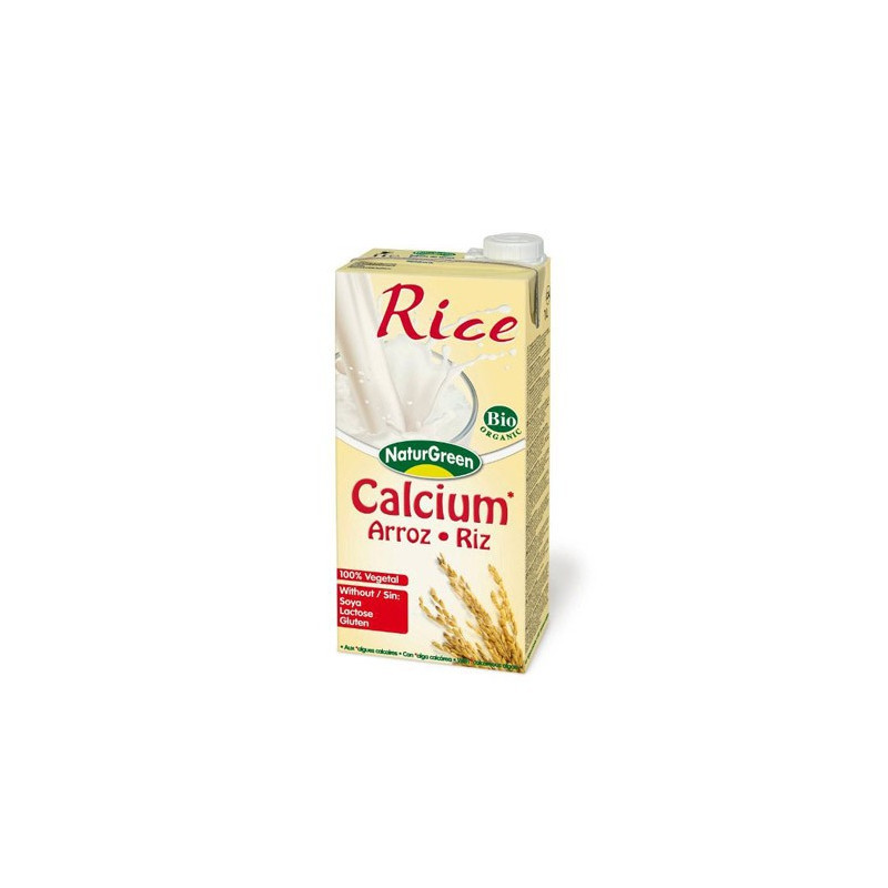 BEBIDA DE ARROZ CALCIO 1Lt. NATURGREEN