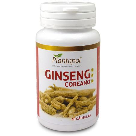 GINSENG COREANO 60 CAPSULAS PLANTA POL