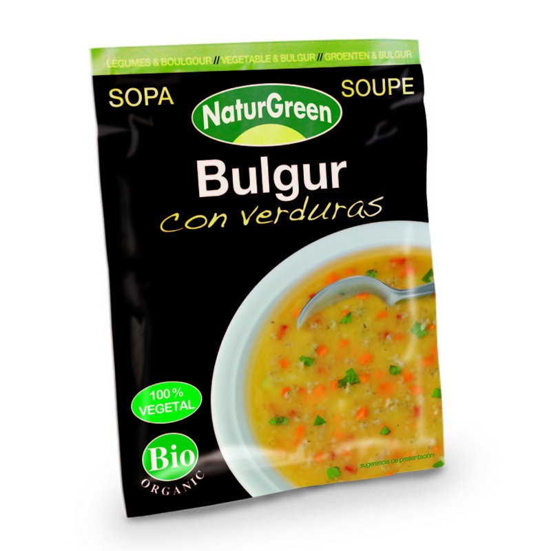 SOPA BULGUR CON VERDURAS 40Gr. NATURGREEN