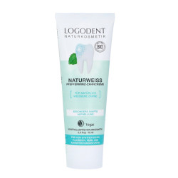 DENTIFRICO CREMA BALNQUEADORA AC. HIAL & MENTA BIO 75Ml. LOGONA