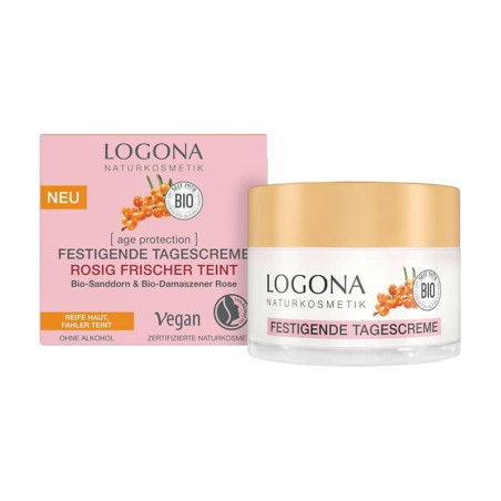 CREMA DIA REAFIRMANTE ROSADA AGE PROTECTION LOGONA