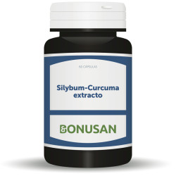 SILYBUM-CURCUMA EXTRACTO 60 CAPSULAS BONUSAN