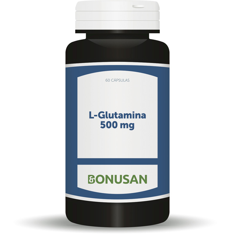 L-GLUTAMINA 500Mg. 60 CAPSULAS VEGETALES BONUSAN